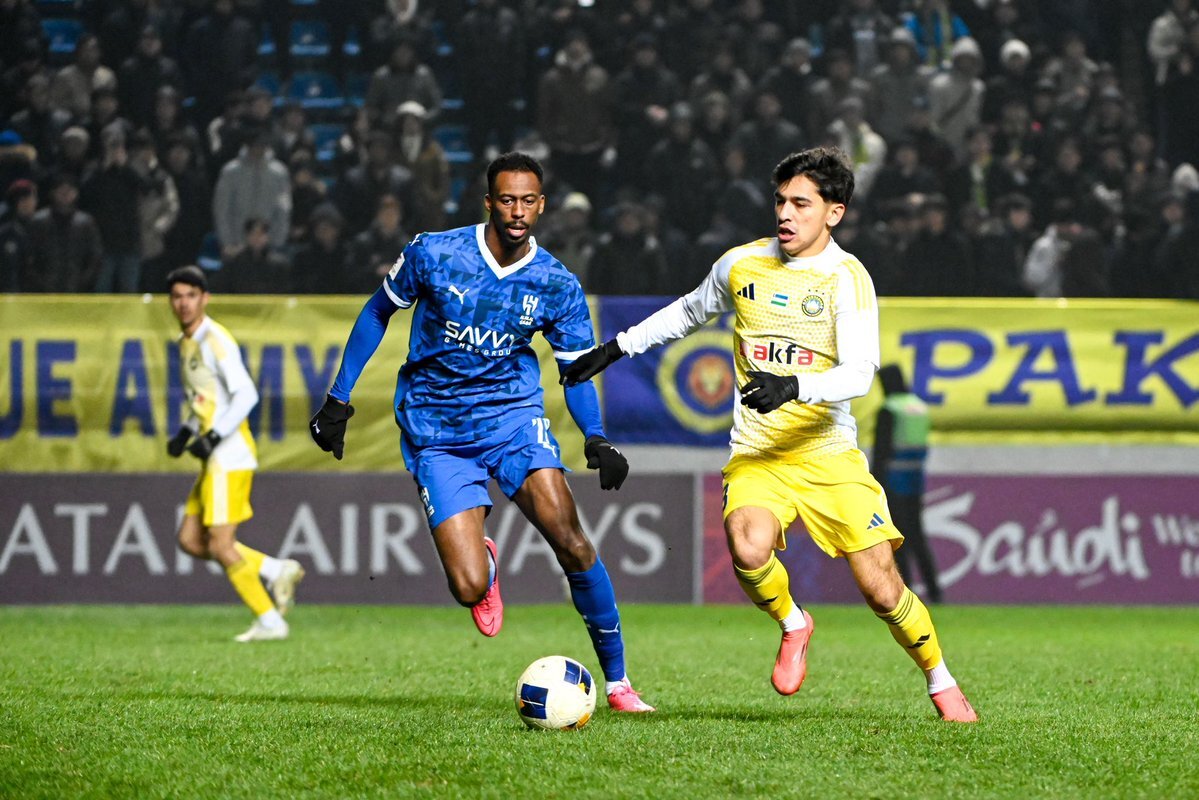 پاختاکور شگفتیساز شد؛ شکست غیرمنتظره الهلال در تاشکند