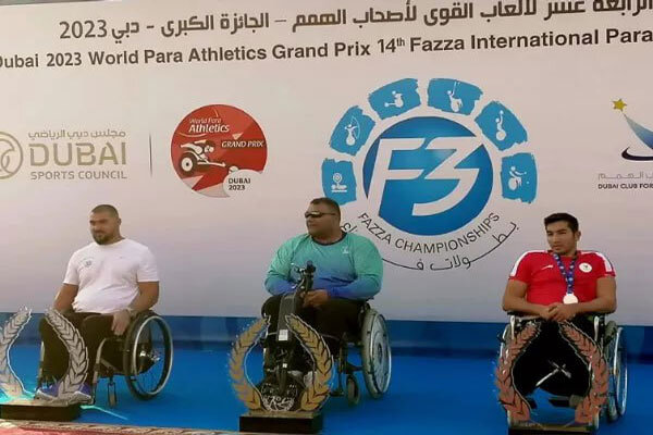 پارادوومیدانیکاران ایران صاحب سه مدال طلا و برنزشدند