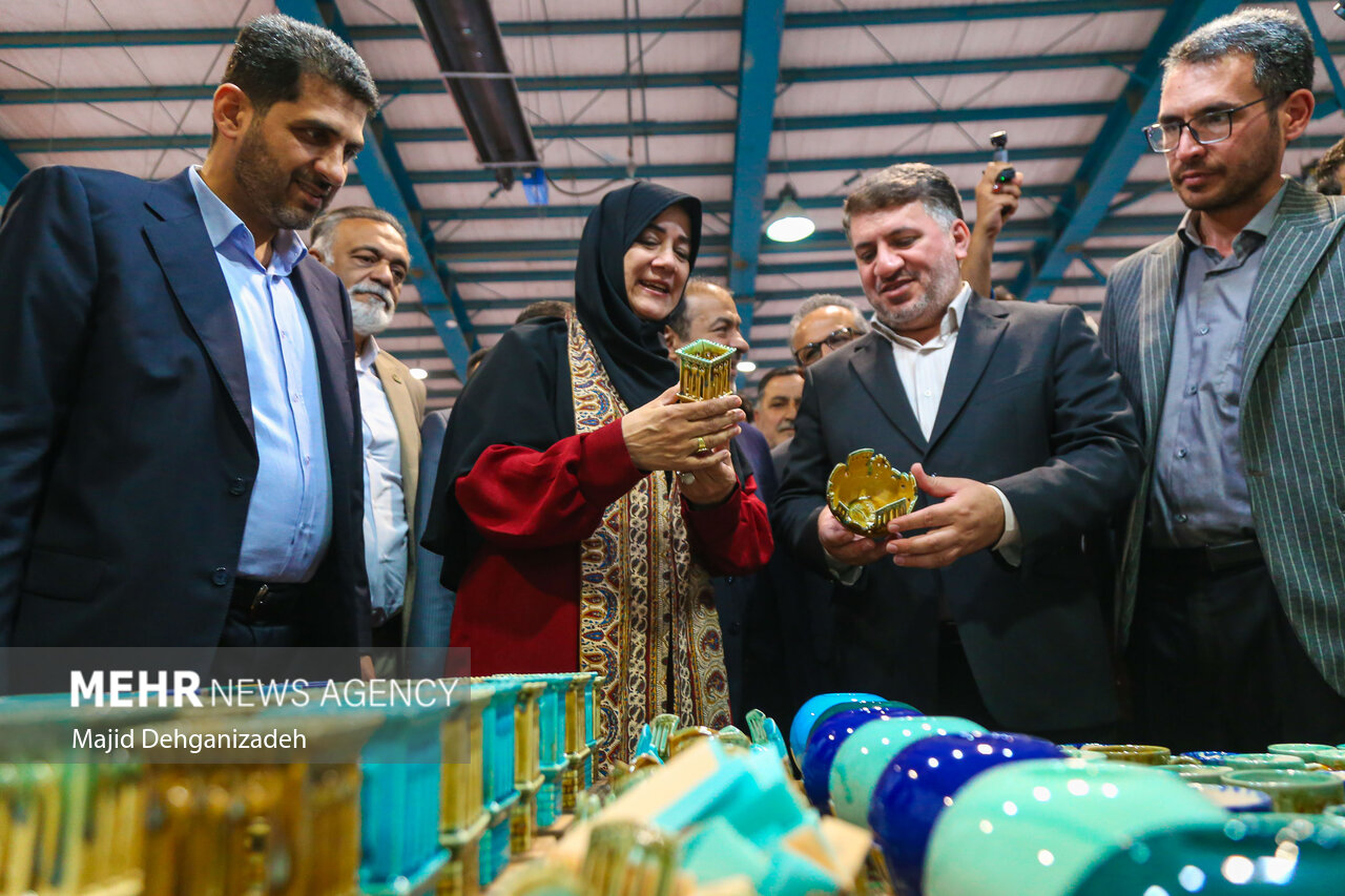 پانزدهمین نمایشگاه سراسری صنایع‌دستی ایران در یزد