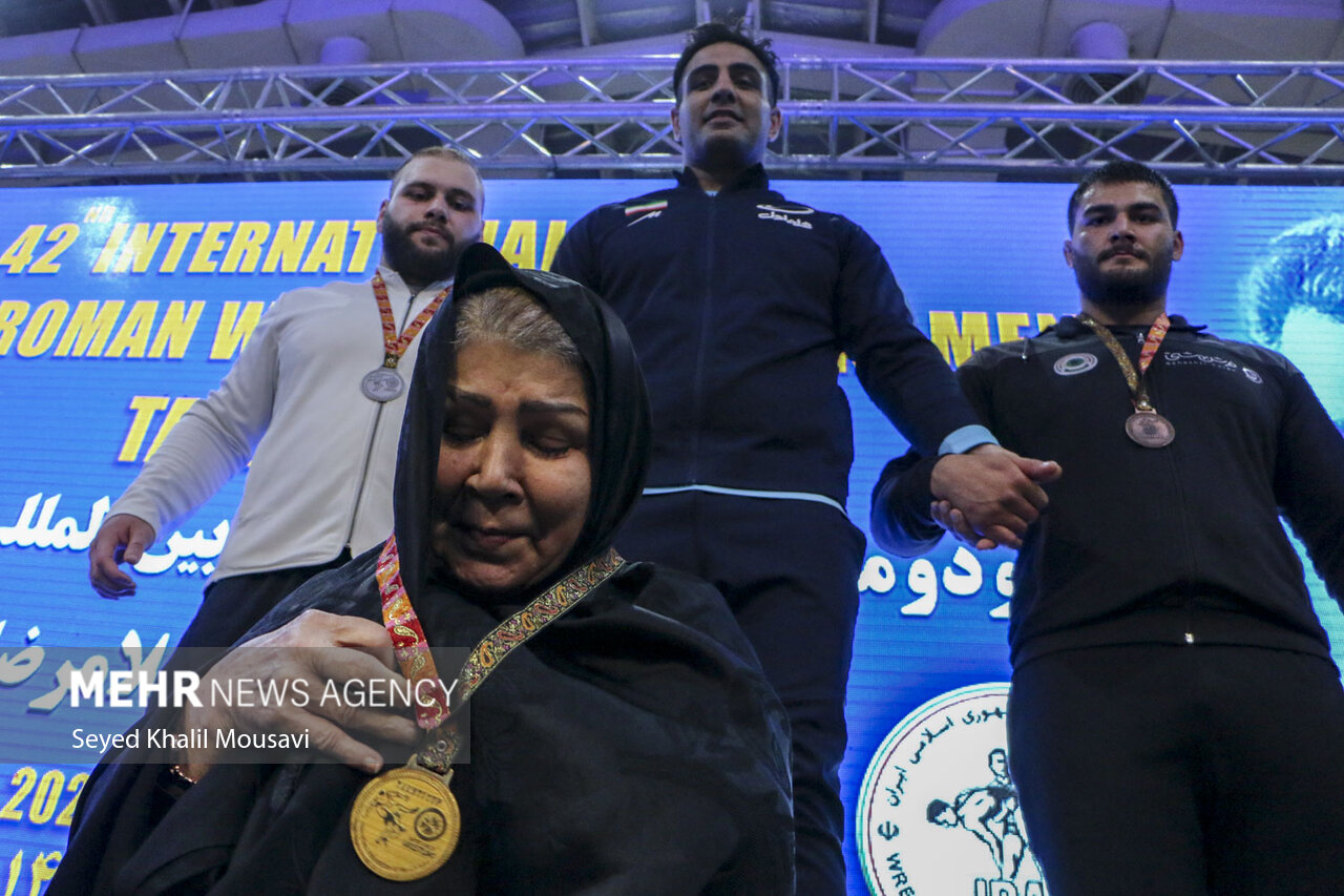 پایان رقابت‌های کشتی فرنگی بین‌المللی جام تختی در اهواز