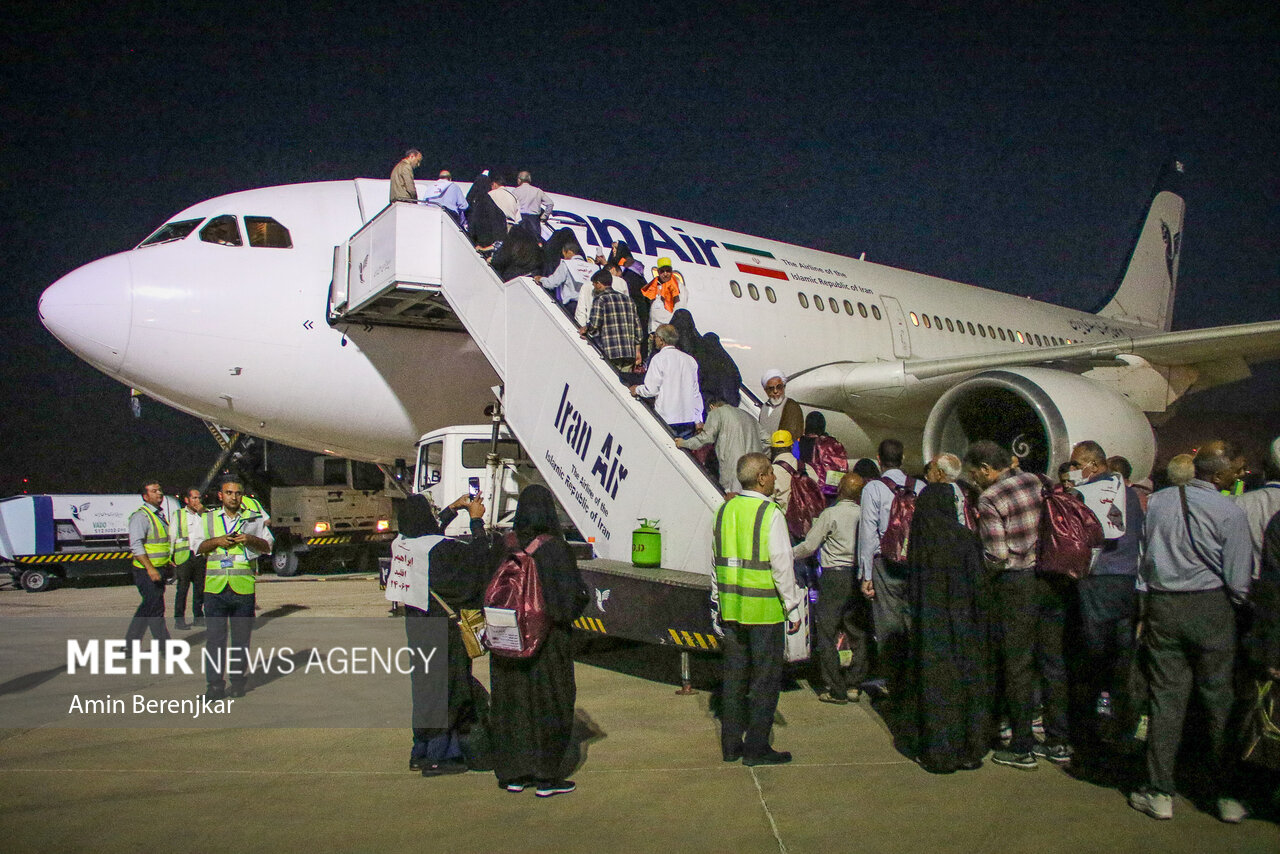 پایان عملیات اعزام حجاج ایرانی به عربستان