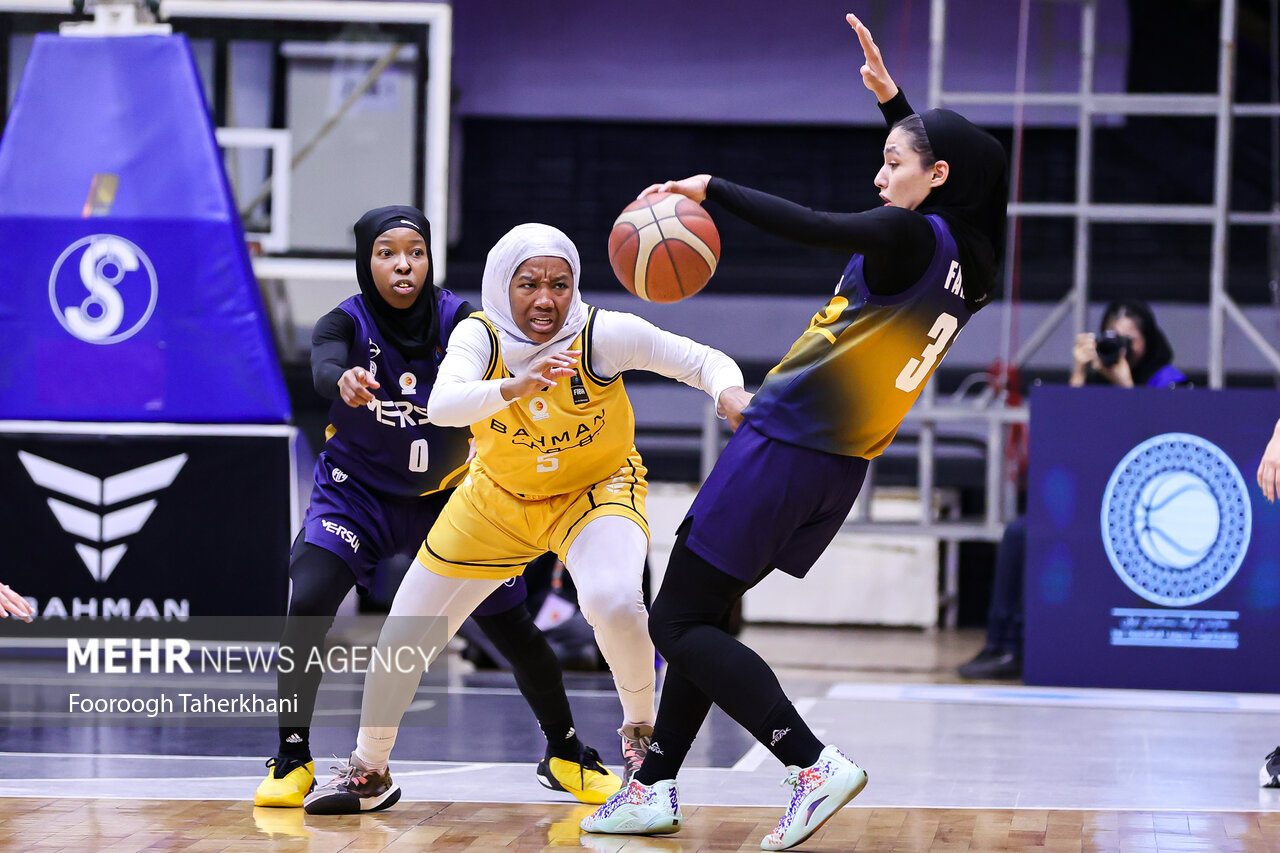 پایان لیگ بسکتبال بانوان با قهرمانی گروه بهمن