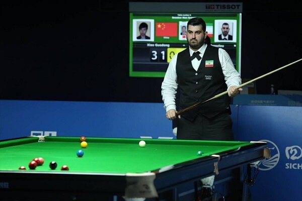 پایان کار تنها نماینده اسنوکر ایران در بازیهای جهانی