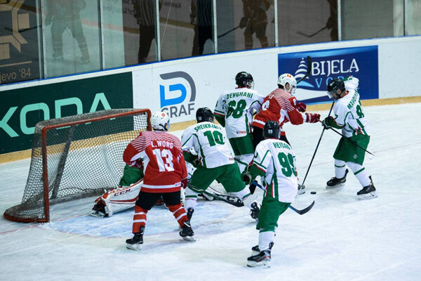 پایان کار تیم ملی هاکی روی یخ ایران با چهار شکست و یکپیروزی