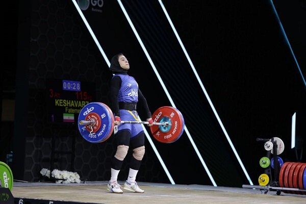 پایان کار دو بانوی وزنهبردار با عنوان پنجمی و هشتمی