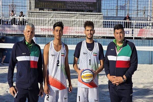 پایان کار والیبال ساحلی ایران با حذف تیم ملی «الف»