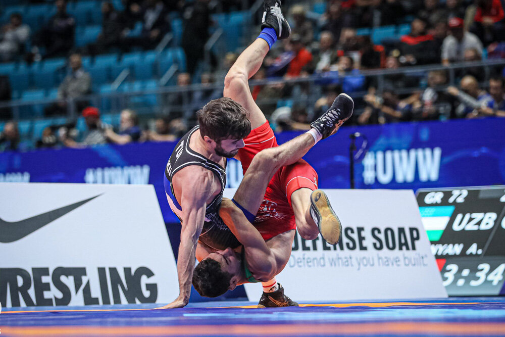 پایان کار کشتی‌گیران ایران با کسب هفت مدال رنگارنگ