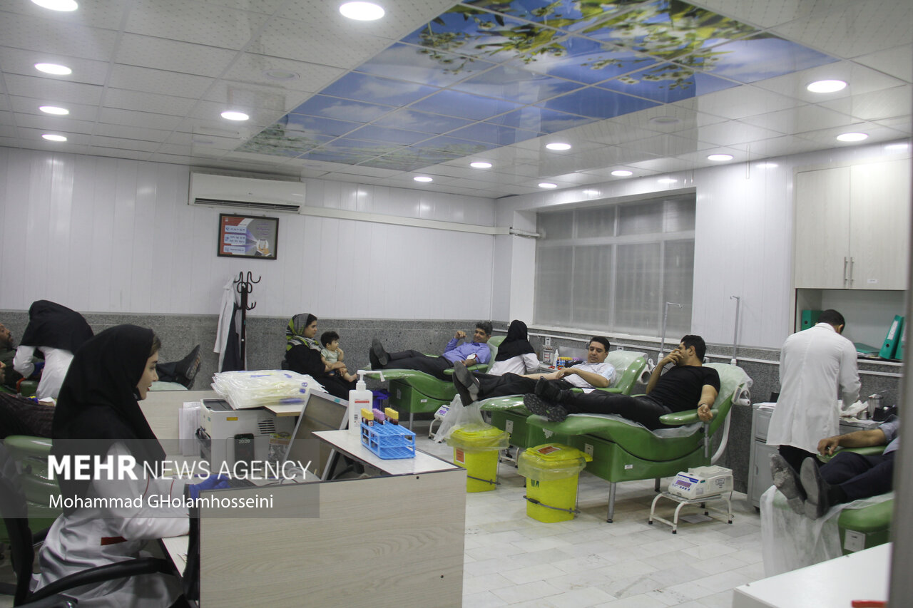پایگاه های سیار انتقال خون در کردستان فعال شدند