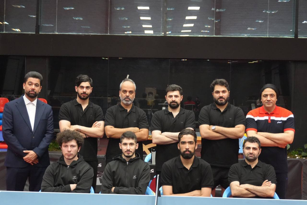 پتروشیمی یک گام به قهرمانی لیگ تنیس روی میز نزدیک شد