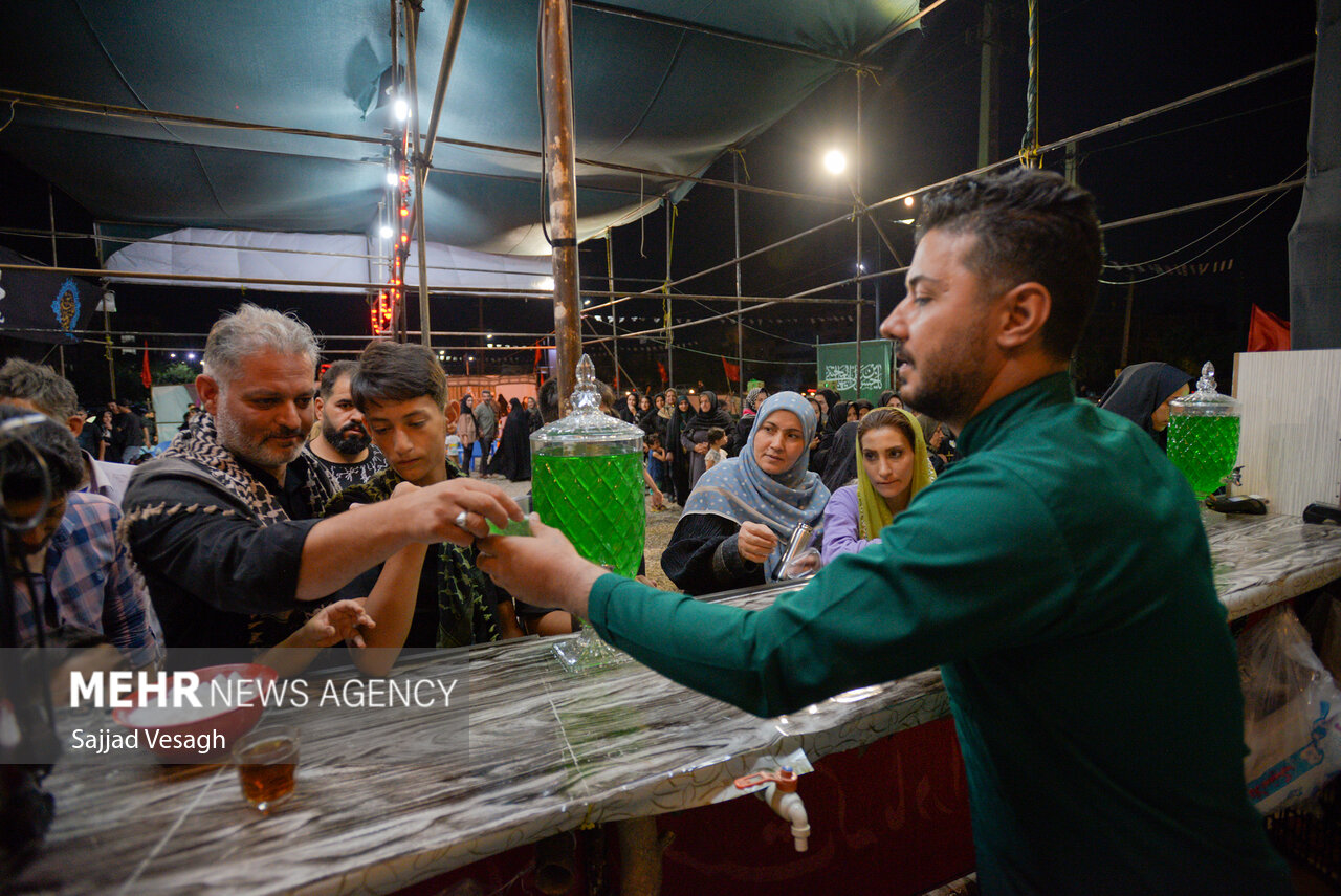 پذیرایی موکب اهل سنت بوکان از بیش از ۵۰ هزار زائر