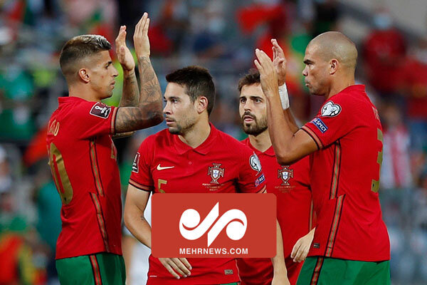 پرتغال ۲ مقدونیه شمالی صفر / برد قاطع یاران رونالدو