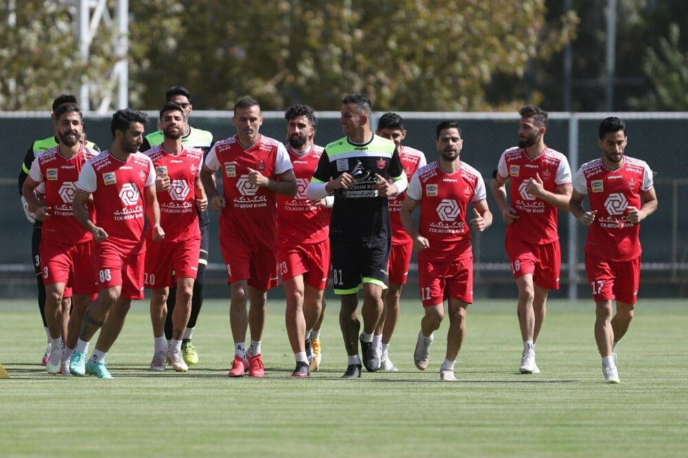 پرسپولیس به جای ریاض در تهران تمرین کرد!
