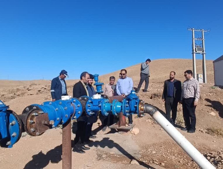 پروژه آبرسانی به شهرستان بیجار افتتاح شد