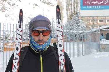 پرچم دار کاروان المپیک زمستانی کشورمان کرونا گرفت