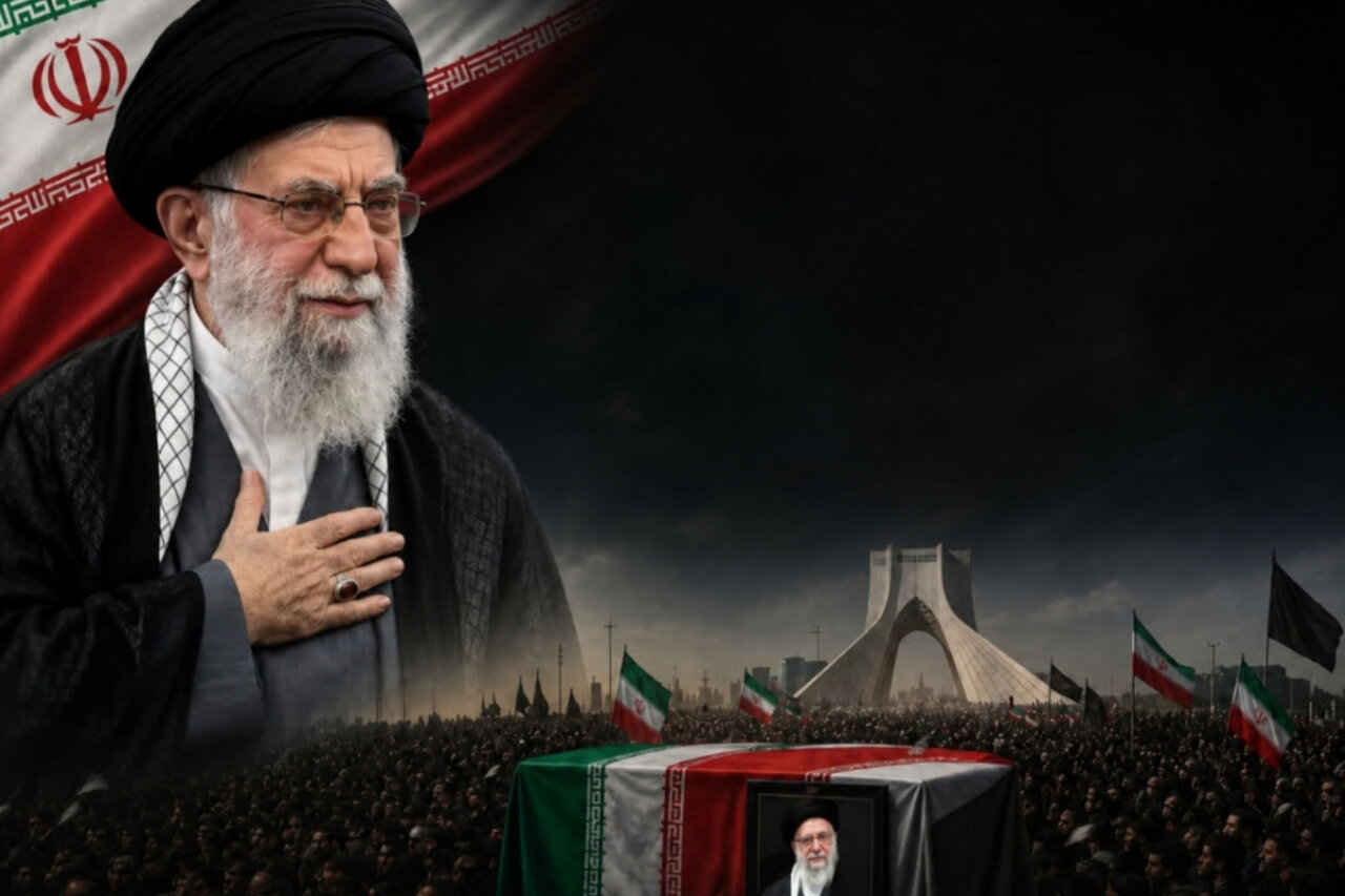 پرچم های عزا برافراشته شد؛ دیار باکری مهیای وداع با رهبر شهید انقلاب