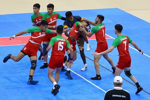 پسران کبدی ایران نایب قهرمان آسیا شدند