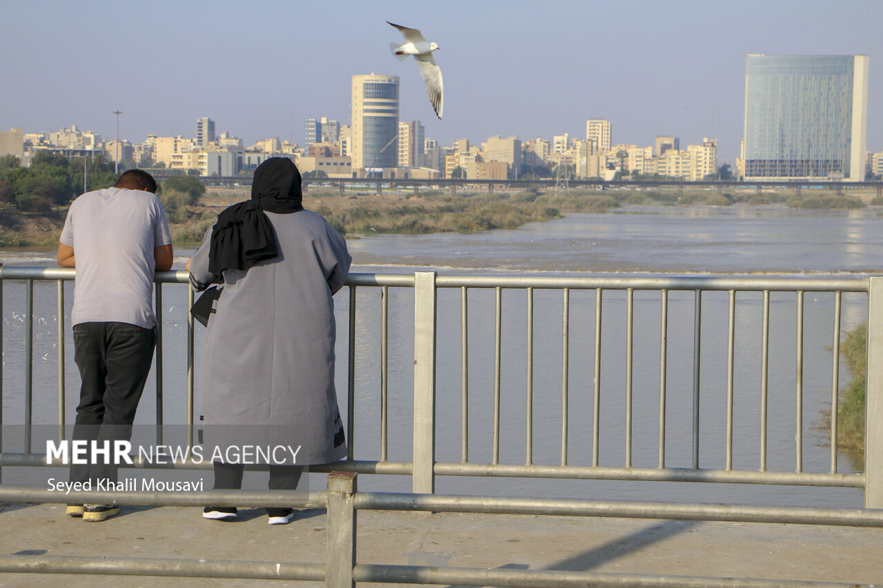 پل طبیعت اهواز پلمب شد