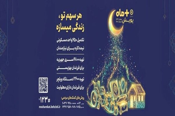 پویش «مثبت ماه» بهزیستی؛ کمک به نیازمندان در رمضان