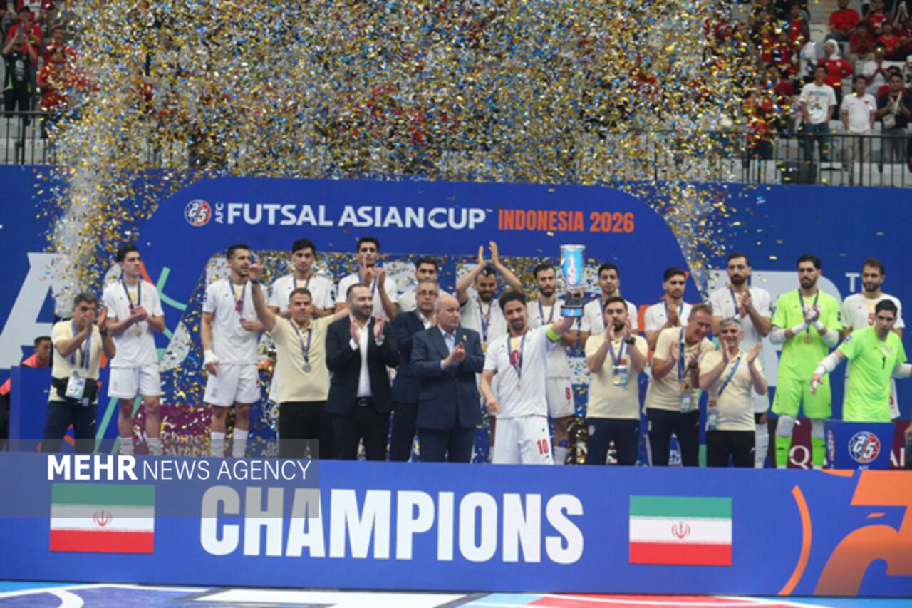 پیام تبریک رئیس AFC بابت قهرمانی تیم ملی فوتسال ایران در آسیا