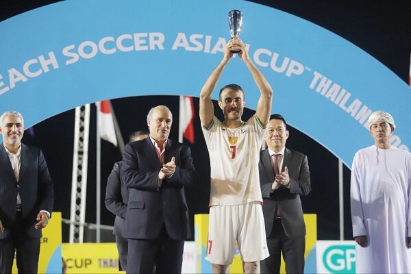 پیام تبریک رئیس AFC به مهدی تاج برای فوتبال ساحلی ایران