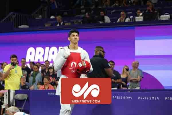 پیروزی آرین سلیمی برابر حریفی از انگلستان و کسب مدال طلای
المپیک