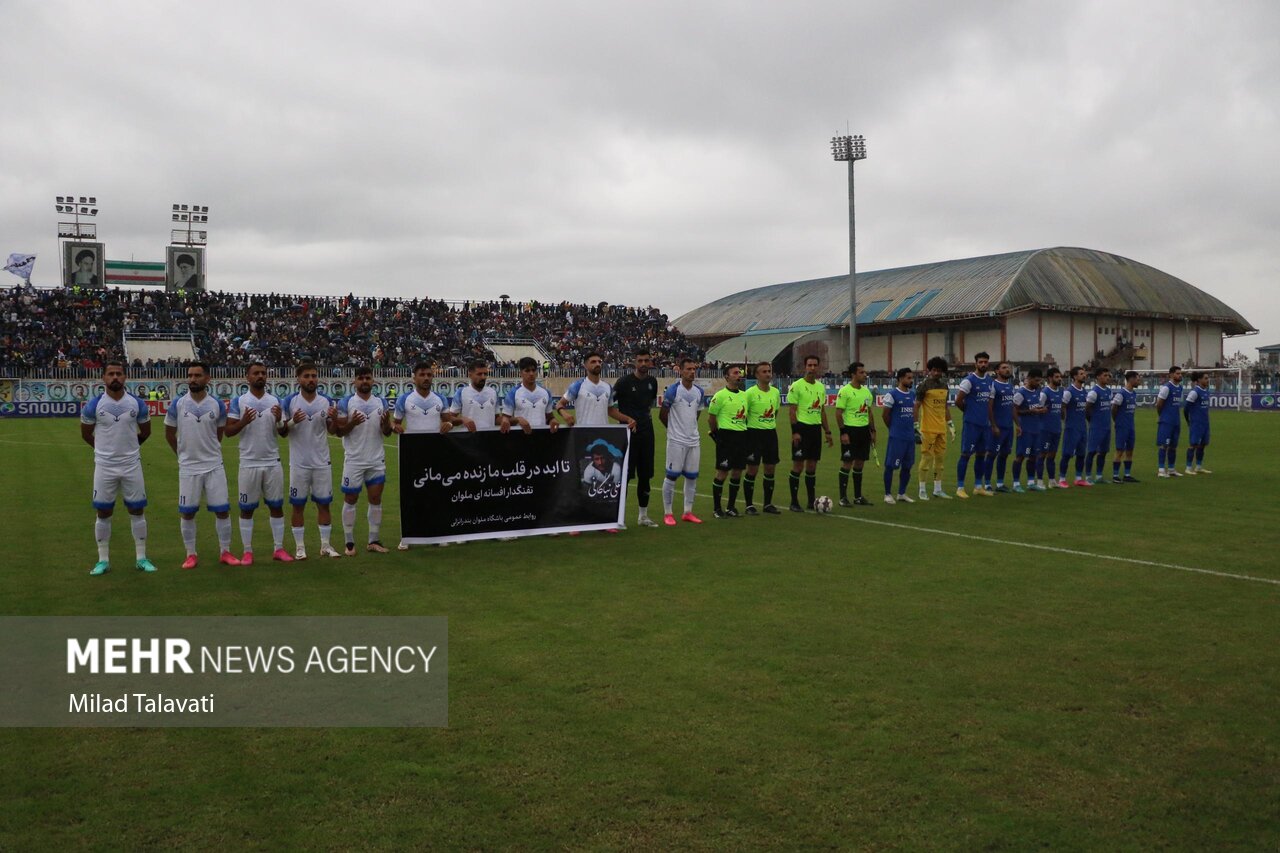 پیروزی آلومینوم برابر نفت و تساوی دو بازی در پایان نیمه اول