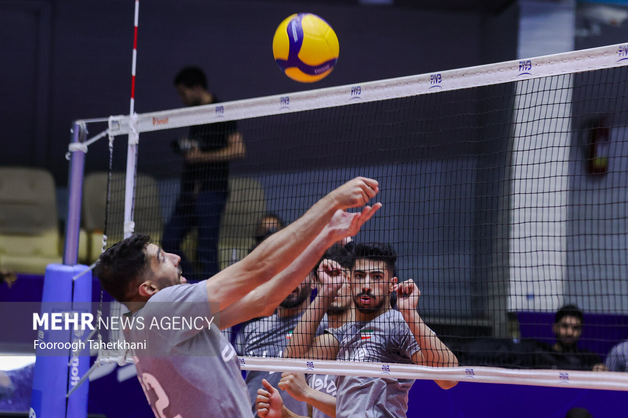 پیروزی ترکیه مقابل والیبالیست‌های تیم ملی ایران