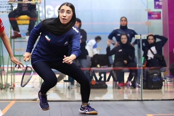 پیروزی دختر اسکواش‌باز ایران در مسابقات ۳ هزار دلاری