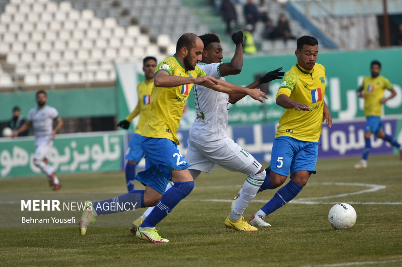 پیروزی دقیقه ۹۰ صنعت نفت برابر مس/ امید بقا به لب کارونبرگشت