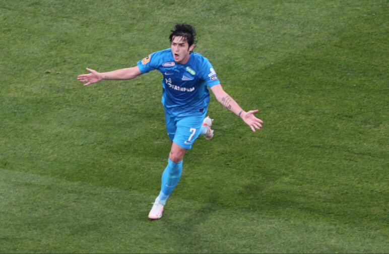 پیروزی زنیت سنت پترزبورگ با درخشش سردار آزمون