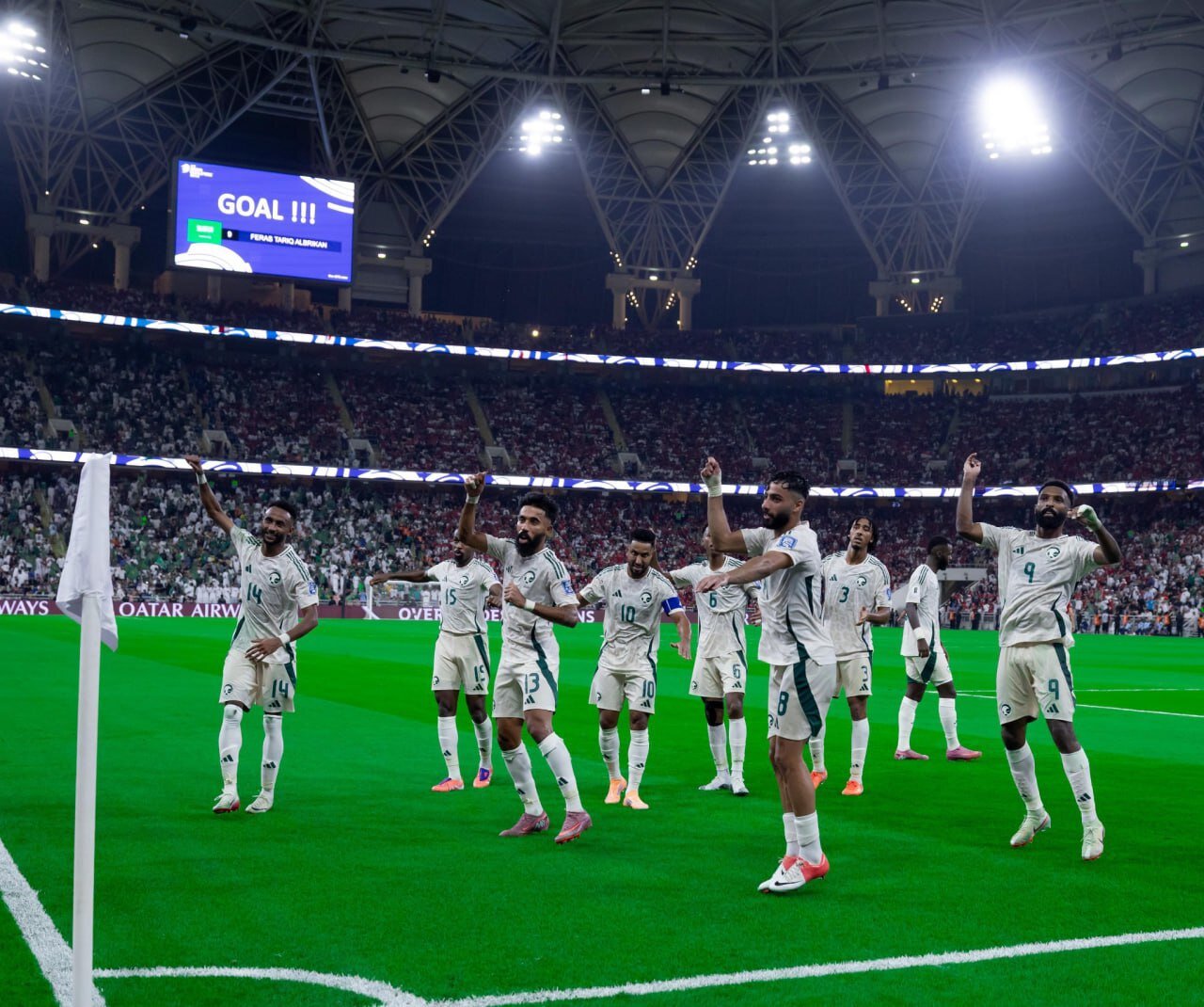 پیروزی سخت تیم ملی فوتبال عربستان مقابل اندونزی