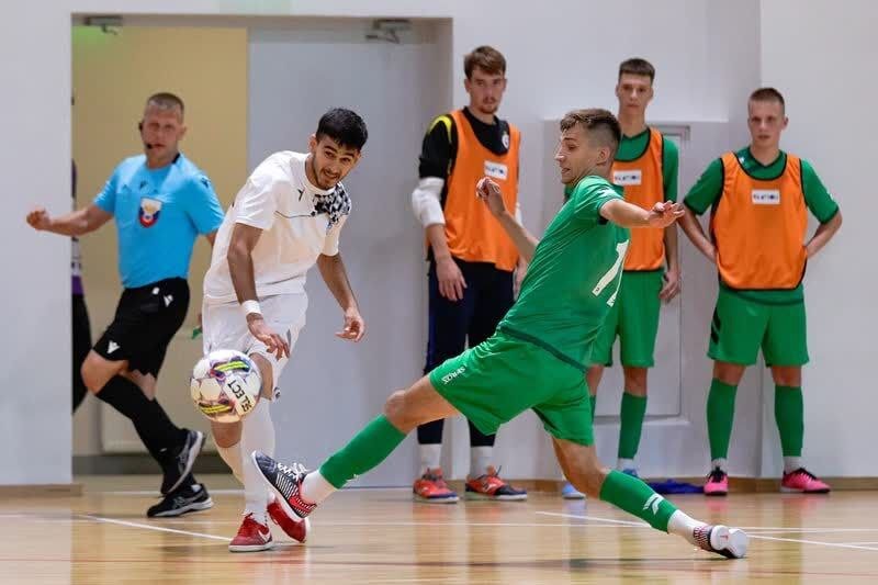 پیروزی شیرین تیم فوتسال پسران در اولین گام