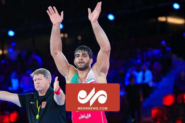 پیروزی شیرین هادی ساروی برابر کشتیگیر لهستانی