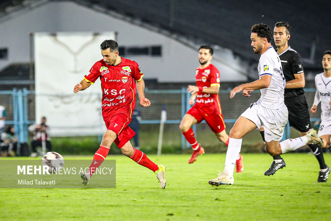 پیروزی فولاد در بازی تدارکاتی مقابل نفت‌آبادان