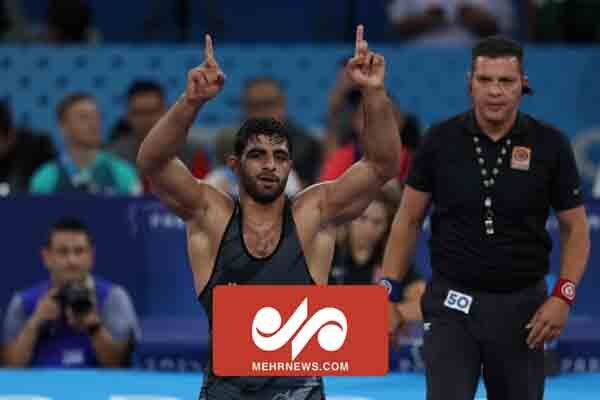 پیروزی هادی ساروی برابر حریف ارمنی و کسب مدال طلای المپیک
پاریس