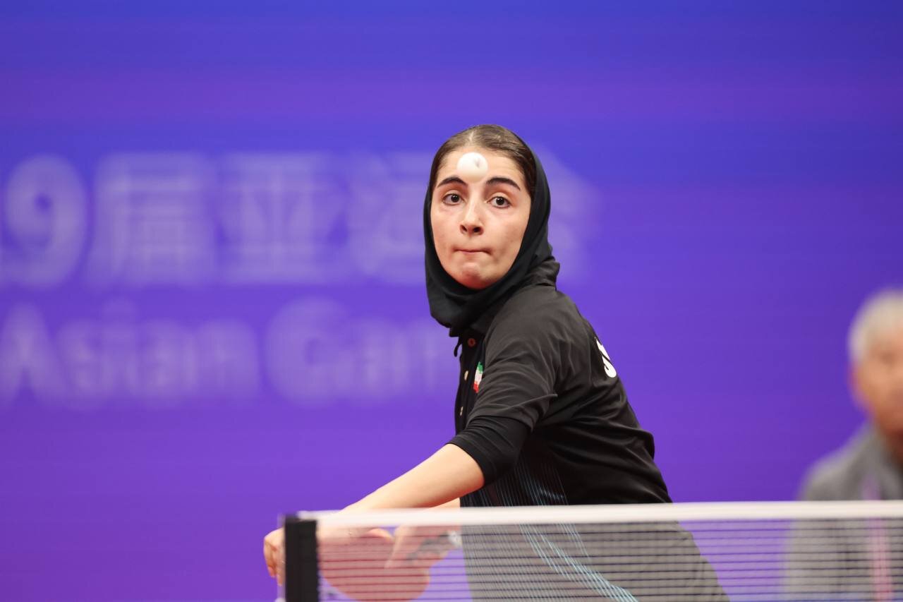 پیروزی پینگپنگباز دختر ایران در مسابقات چک