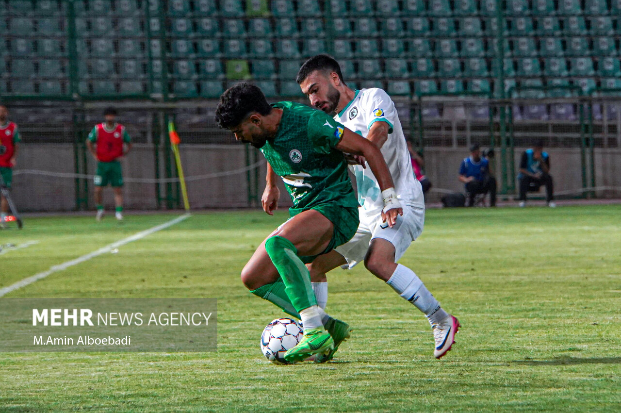 پیکان و ذوب‌آهن در نیمه اول به تساوی رضایت دادند