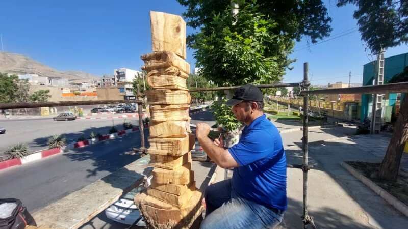 پیکرتراشی درختان سنندج و چند خبر کوتاه دیگر از استان کردستان