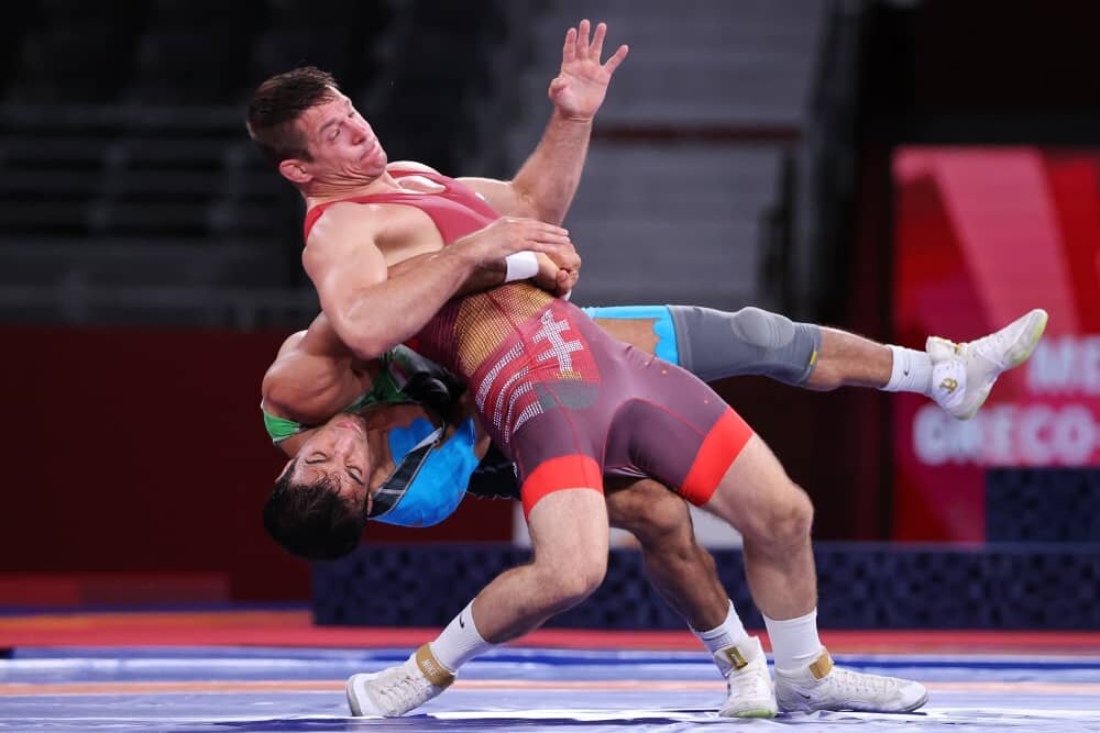 چراغ اول کشتی فرنگی روشن شد/ محمدعلی گرایی به مدال برنز رسید