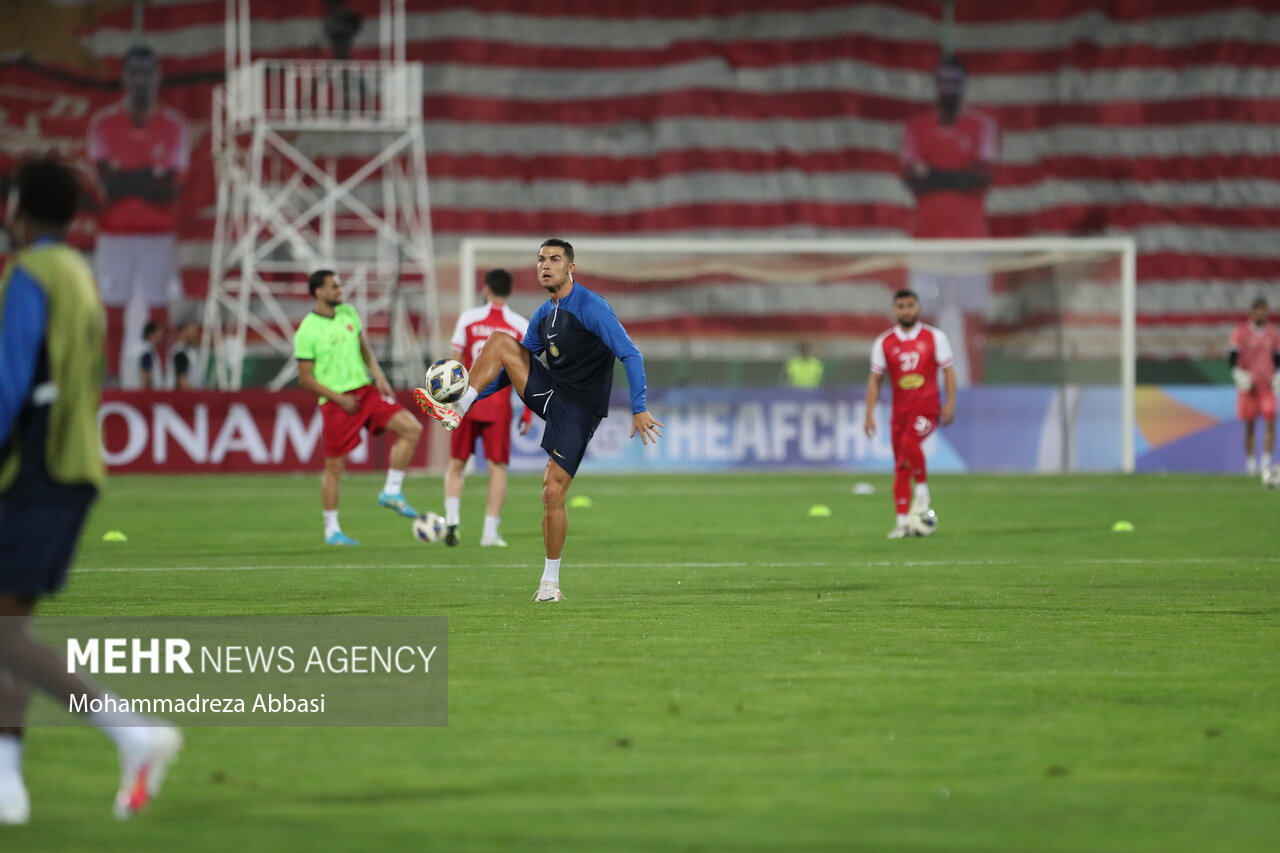 چمن آزادی صدای النصر را درآورد/ لنز دوربینها روی چهره خاص