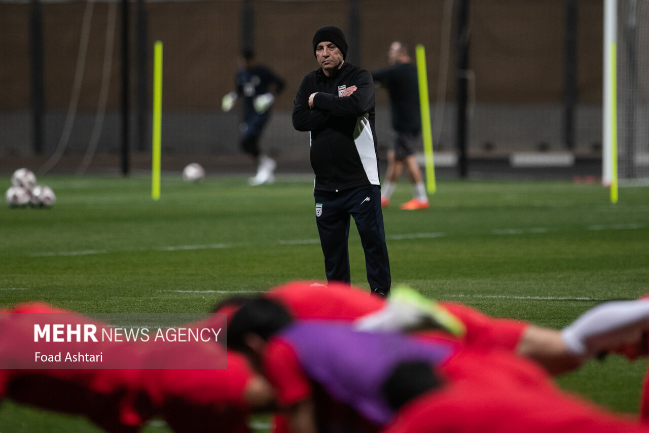 چهره مصمم تنها شخص جدی تیم ملی/ نگران عاقبت جام هجدهم