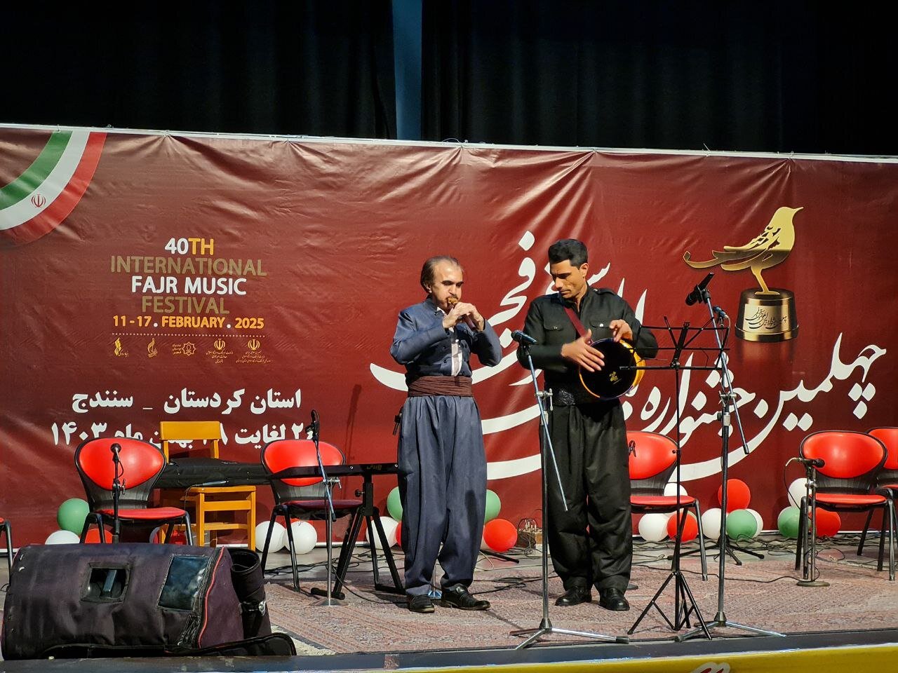 چهلمین جشنواره موسیقی فجر در سنندج آغاز شد