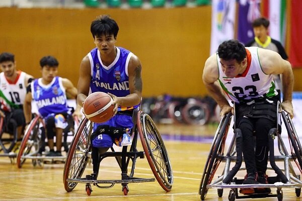 چین مغلوب تیم ملی بسکتبال با ویلچر ایران شد