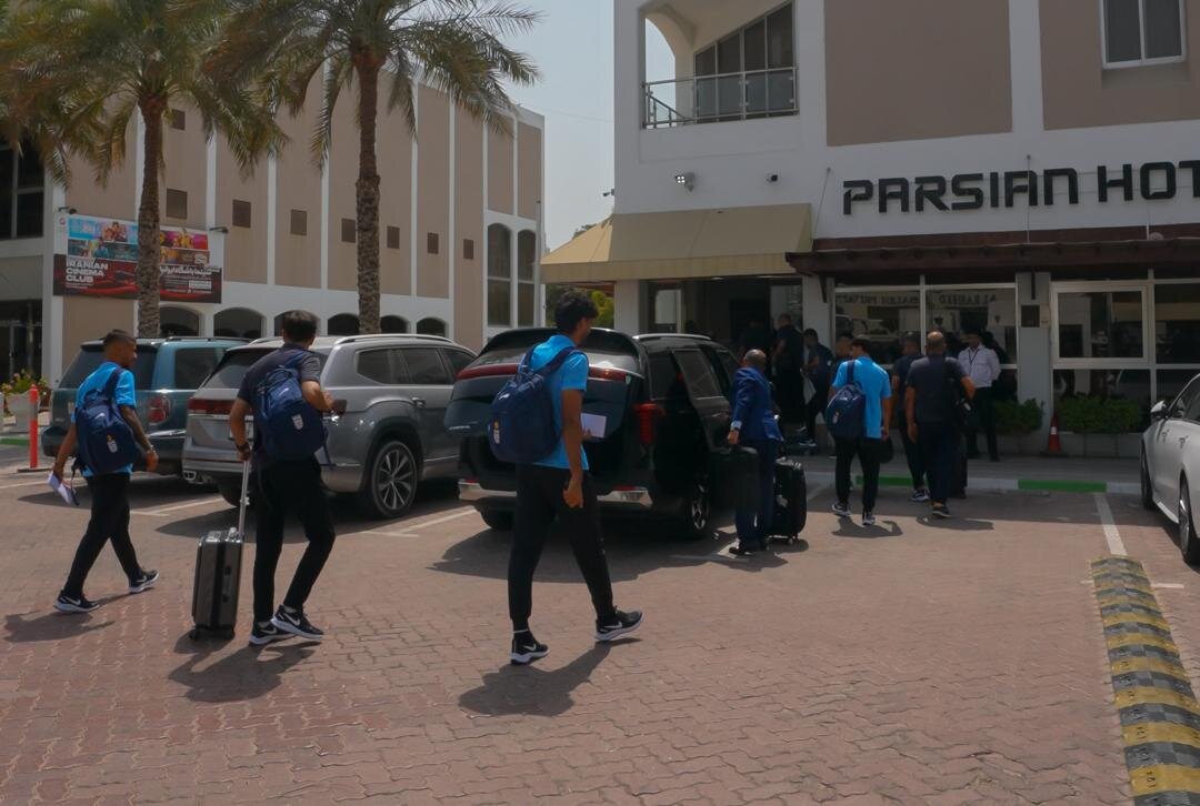 کاروان تیم فوتبال امید در دبی امارات مستقر شد