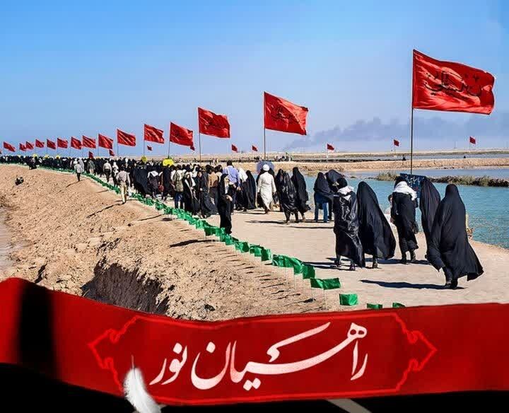 کاروان خودرویی کرجیها عید نوروز را درکنار شهدا تحویل میکنند