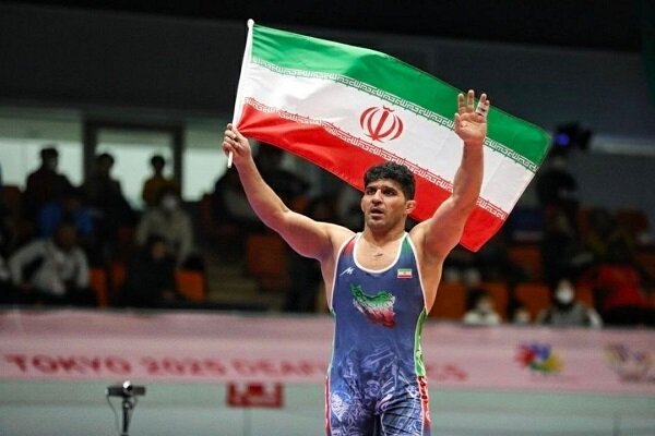 کاروان ورزش ایران  با قهرمانی میثم قبشه دزفولی طلایی شد 