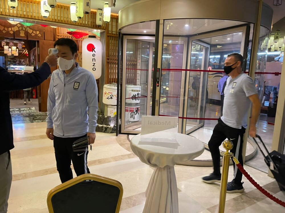 کاروان کره جنوبی وارد تهران شد