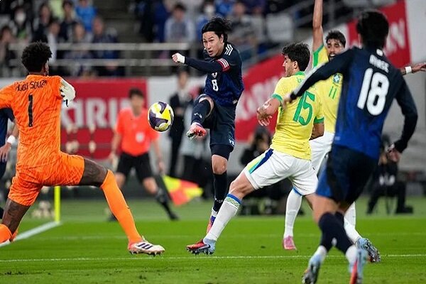 کامبک ژاپن مقابل برزیل؛ سلسائو در سرزمین آفتاب زمینگیر شد