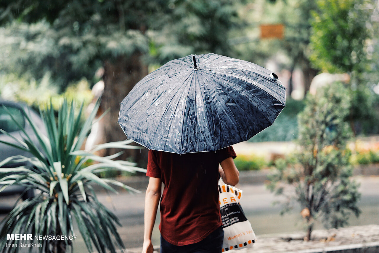 کاهش دما و بارش خفیف باران طی امروز در استان اردبیل