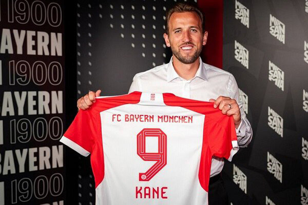 کاپیتان تیم ملی فوتبال انگلیس به بایرن مونیخ آلمان پیوست